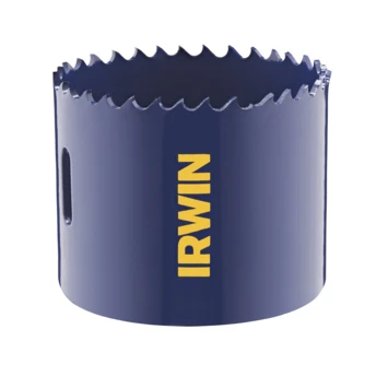 Irwin Bi-metalen Gatzaag Ø57mm. Voor Diverse Materialen Zoals Metaal En Hout. 3 Irwin Bi-metalen Gatzaag Ø57mm. Voor Diverse Materialen Zoals Metaal En Hout.
