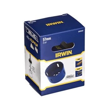 Irwin Bi-metalen Gatzaag Ø57mm. Voor Diverse Materialen Zoals Metaal En Hout. 4 Irwin Bi-metalen Gatzaag Ø57mm. Voor Diverse Materialen Zoals Metaal En Hout. - Afbeelding 2