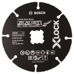 Bosch Prof X-Lock Slijpschijf 125 Mm Carbide Multi Wiel