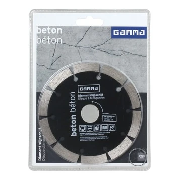 GAMMA Diamantzaagblad 125mm Beton 3 GAMMA Diamantzaagblad 125mm Beton