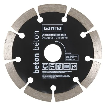 GAMMA Diamantzaagblad 125mm Beton 4 GAMMA Diamantzaagblad 125mm Beton - Afbeelding 2