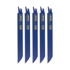 Irwin Reciprozaagblad Metaal 200mm 18t 5st -Kwaliteit Gereedschapswinkel 123 829