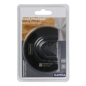 GAMMA Segmentzaagblad Multitool Bim 87x2mm 4 GAMMA Segmentzaagblad Multitool Bim 87x2mm - Afbeelding 2