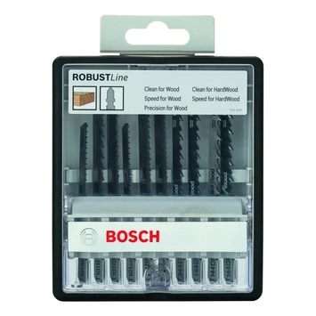 Bosch Pro Decoupeerzaagbladenset Wood Expert T-schacht 10-delig 3 Bosch Pro Decoupeerzaagbladenset Wood Expert T-schacht 10-delig