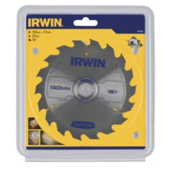 Irwin Cirkelzaagblad Ø150 Mm Met Asgat 20mm, Vertanding 18T -Kwaliteit Gereedschapswinkel 123 938